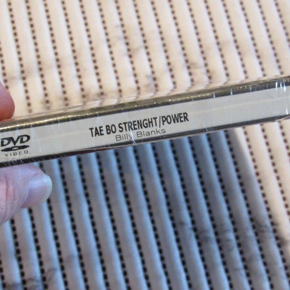Billy Blanks TAE BO DVD 2 Workouts Strength and Power Capture Power NOS Sealed - Picture 4 of 5